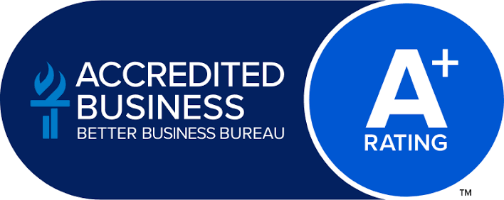 BBB Accredited Business, Better Business Bureau, A+ Rating